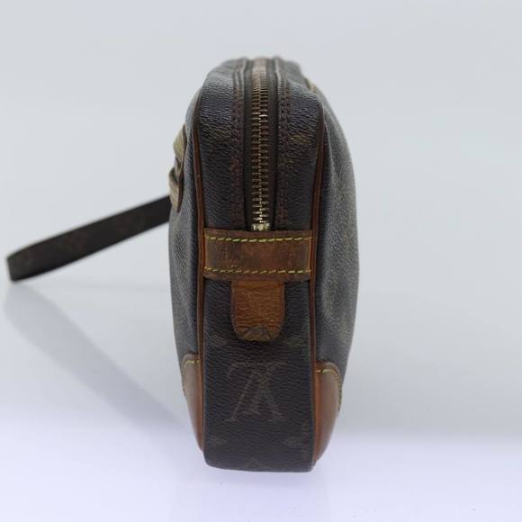 LOUIS VUITTON Monogram Marly Dragonne GM Clutch Bag M51825 LV Auth 75243 - Picture 3 of 16